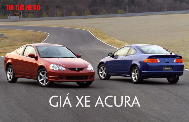 Giá xe Acura mới nhất