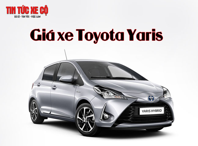 Giá xe Toyota yaris mới nhất