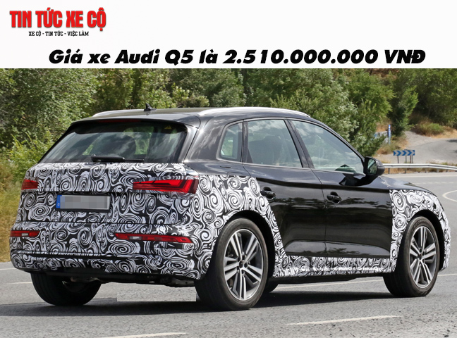 Giá xe Audi Q5 là 2.510.000.000