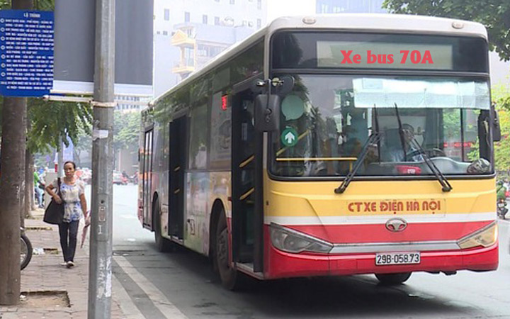 xe buýt 70a hà nội